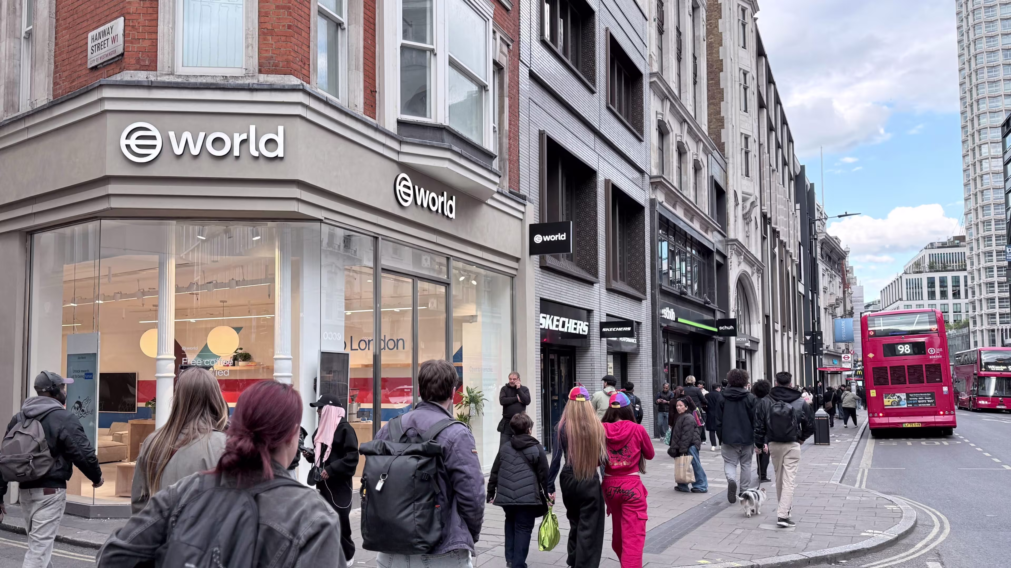 World opens London flagship on Oxford Street