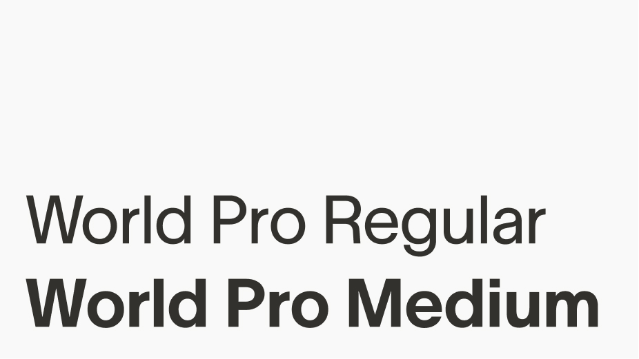 World Pro Medium