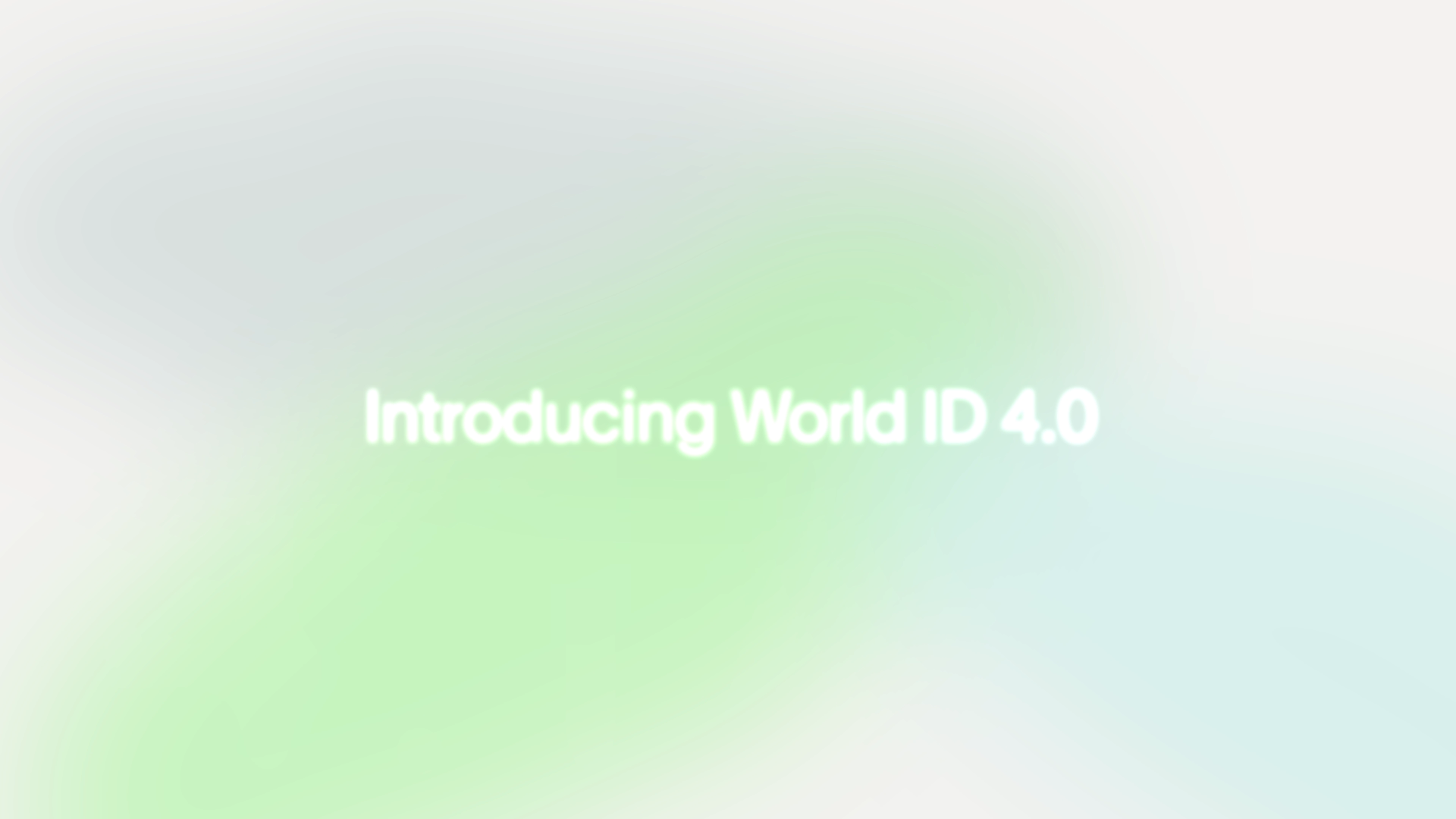 Presentamos World ID 4.0