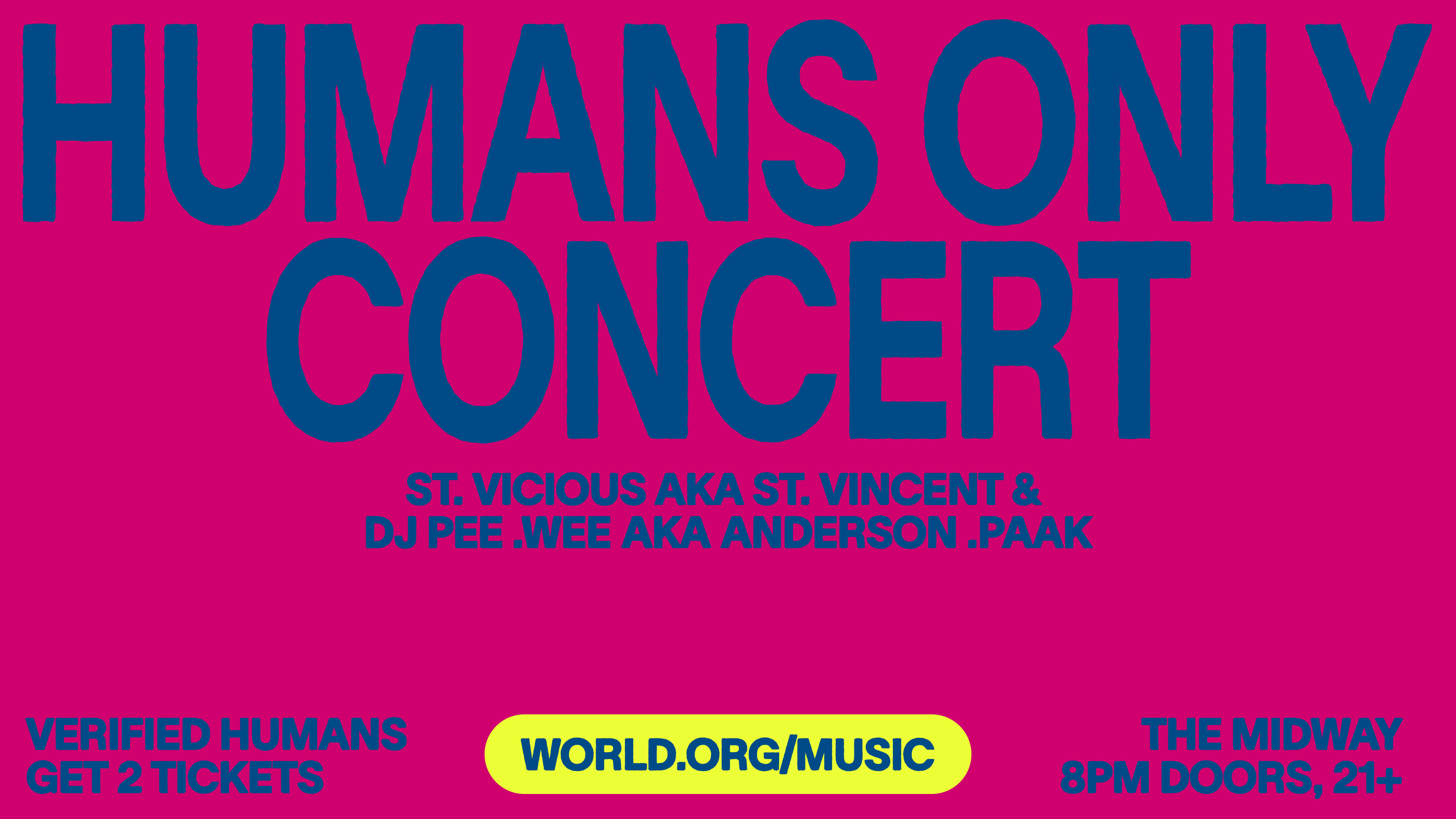 Concierto para humanos