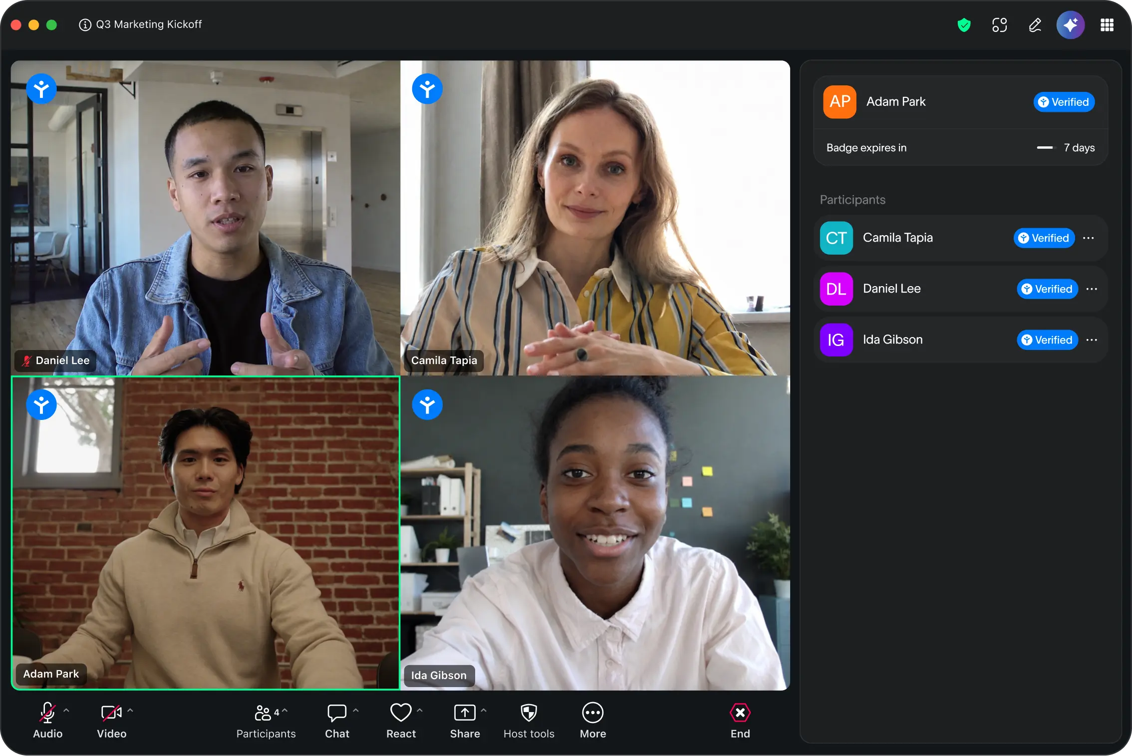 World Id Zoom call